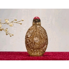 清代青金石鼻烟壶保真假一赔十__【7788印章收藏】