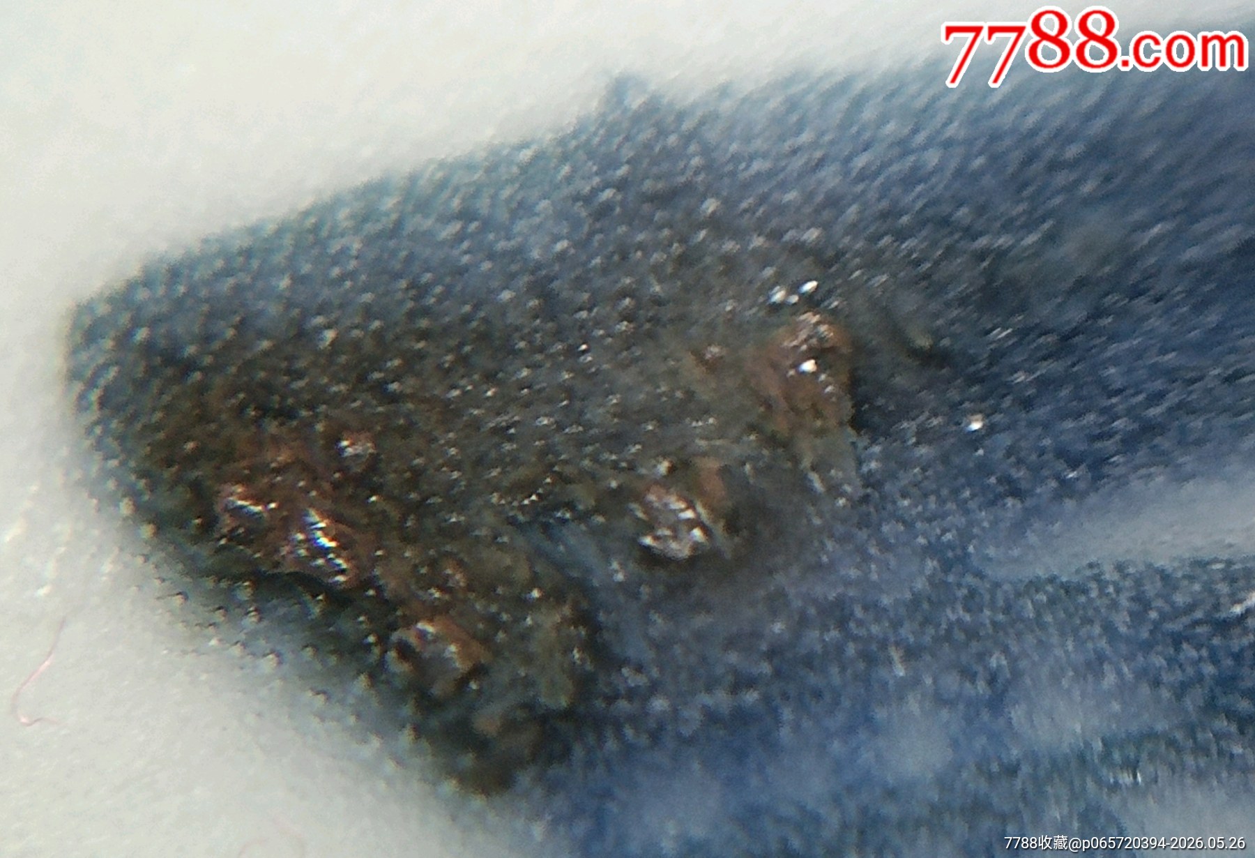 清康熙民窯青花山水醬口直筒杯_價格580元_第8張_