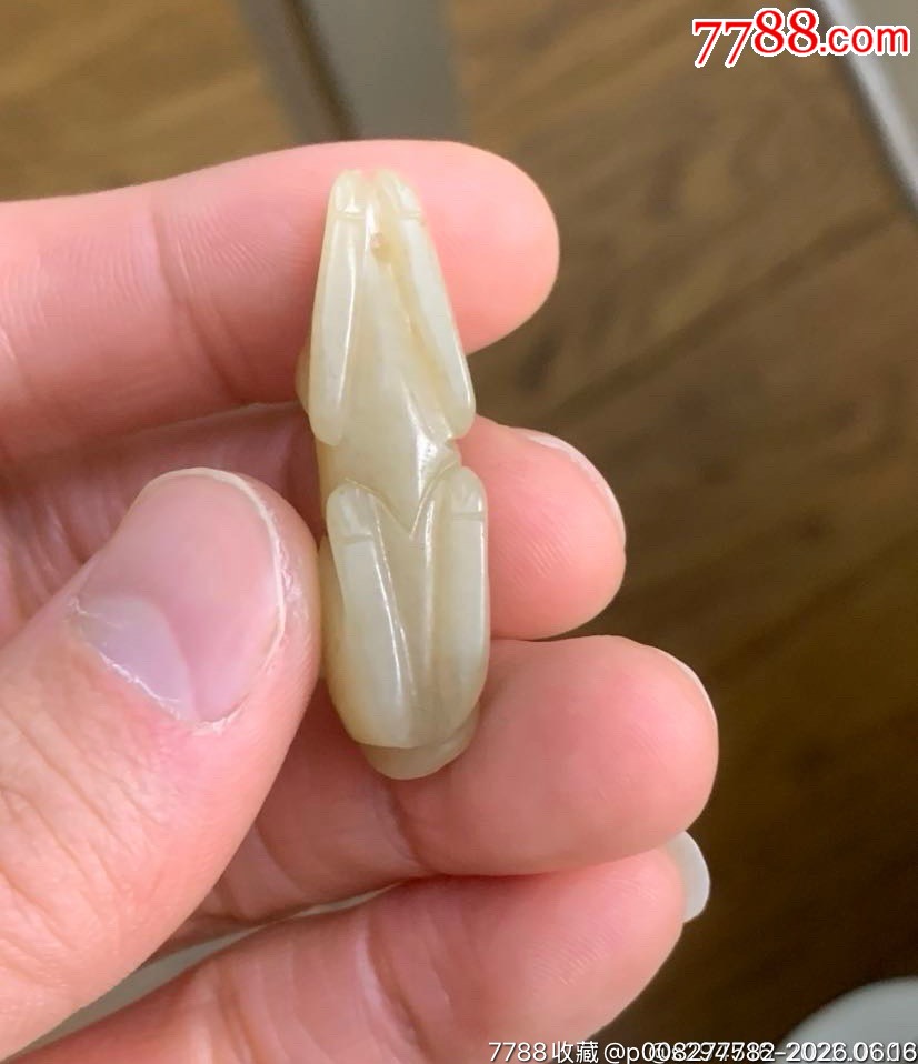 老庫存和田玉旺財(cái)擺件把狗作為吉祥和財(cái)富的象征，如果誰家突然來了一只狗，主人就會很_價(jià)格56元_第3張_