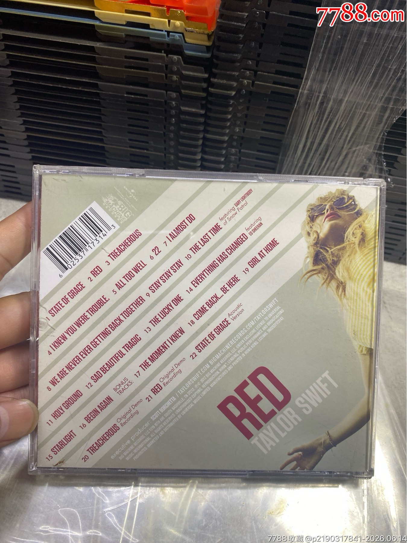 泰勒.斯威夫特。2Cd。95新_價格30元_第2張_