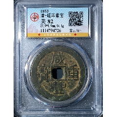 清-咸丰重宝宝苏当十__【7788红宝书】