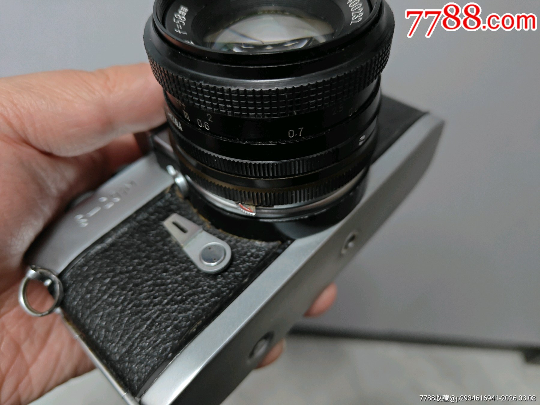 珠江S-201M單反相機(jī)（極少見銀色）_價(jià)格45元_第11張_