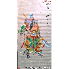敦煌壁畫修復(fù)專家、中歐壁畫藝術(shù)交流大使、“敦煌幻彩畫派”開創(chuàng)者李新老師作品