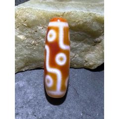 美品~老玛瑙【财神&官帽】天珠__【7788商城】