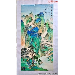 宮廷國(guó)寶畫(huà)卷修復(fù)專(zhuān)家組組長(zhǎng)、五大藝術(shù)殿堂館藏藝術(shù)家、古文字研究專(zhuān)家李滄海老師作品