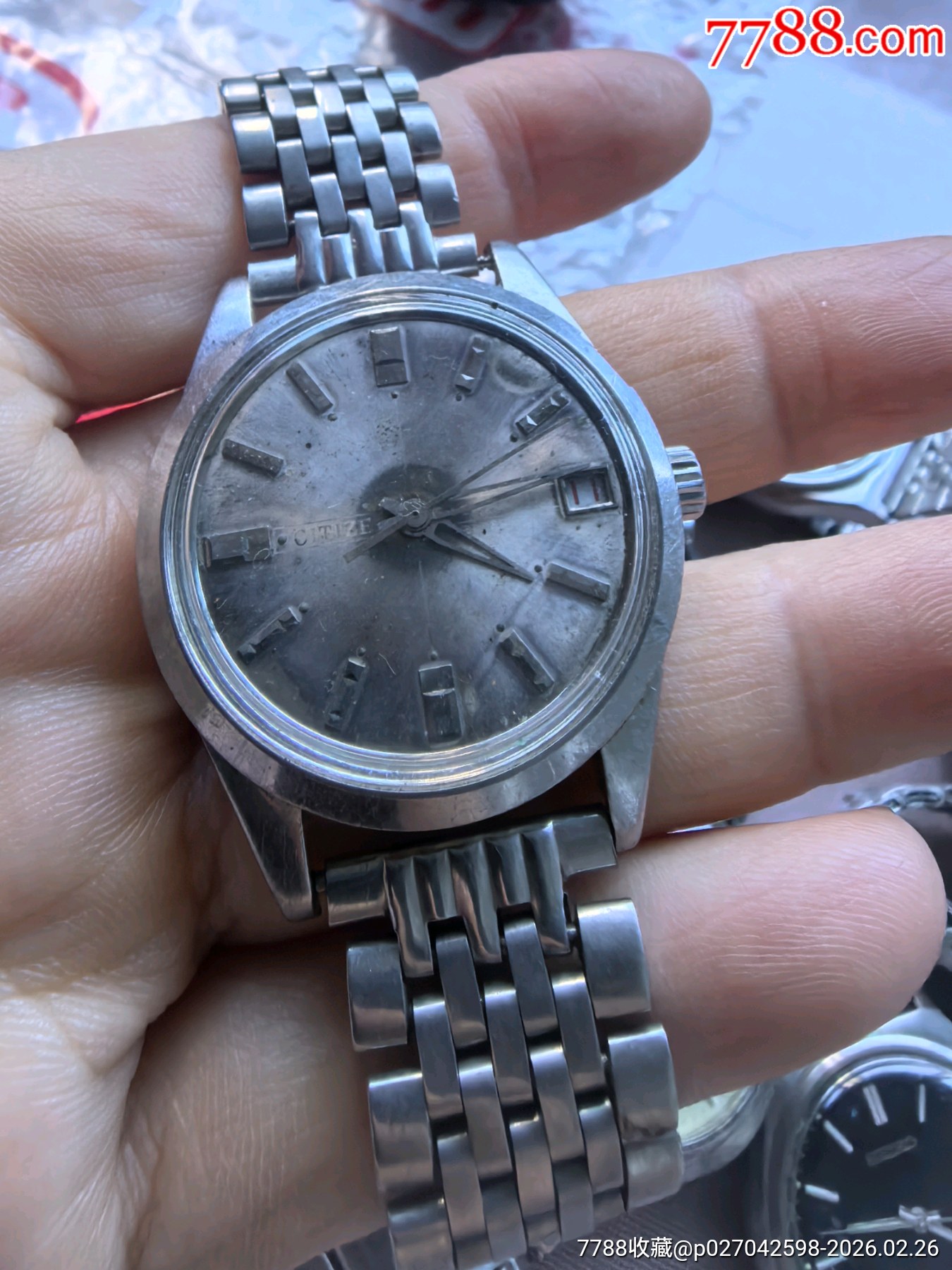 最后一個西鐵城機械表拍賣_價格18元_第10張_