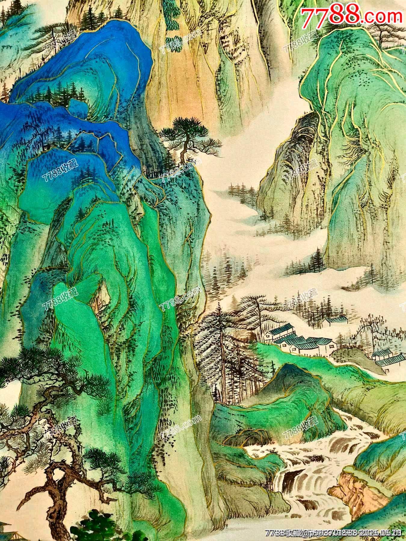 宮廷國(guó)寶畫(huà)卷修復(fù)專家組組長(zhǎng)、五大藝術(shù)殿堂館藏藝術(shù)家、古文字研究專家李滄海老師作品_價(jià)格400元_第9張_