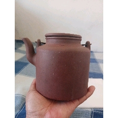 名家老朱泥紫砂壶小品壶，精工雕刻，完整，如图所见发货__【7788鼻烟壶