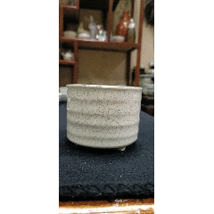 清，德化窑梅花高足杯-单色白瓷-7788陶瓷