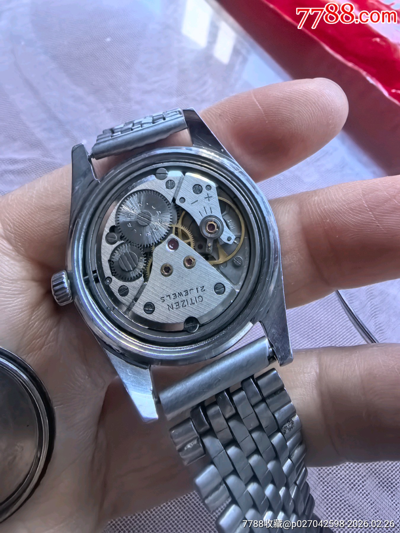 最后一個西鐵城機械表拍賣_價格18元_第3張_