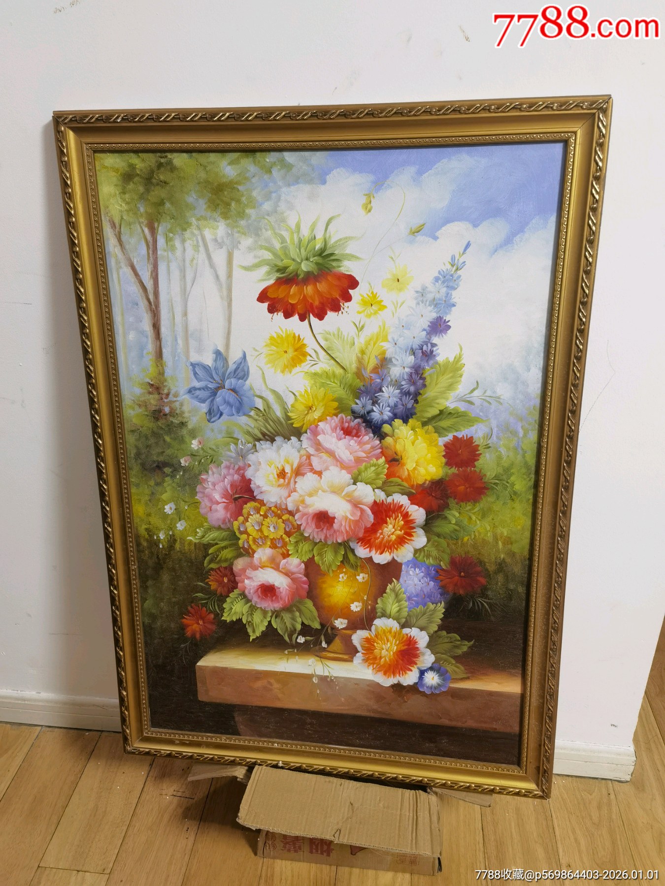 油画无破损-油画原画-7788紫砂壶