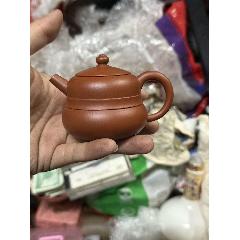 早期老紫砂壶小品壶，底款中国宜兴，60cc左右，完整__【7788旧书网】