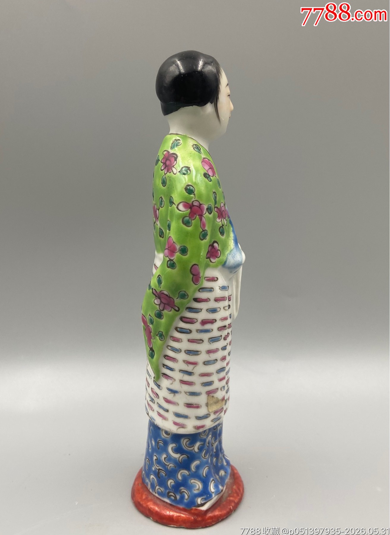 歐洲回流，晚清民國時期仕女瓷塑品相：全品尺寸：如圖路途遙遠，任何問題_價格421元_第2張_