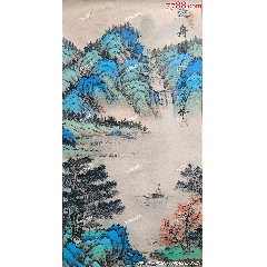 李苦禪弟子、榮寶齋簽約畫(huà)家、08年北京奧運(yùn)會(huì)開(kāi)幕式藝術(shù)主創(chuàng)張軍作品《泛舟圖》