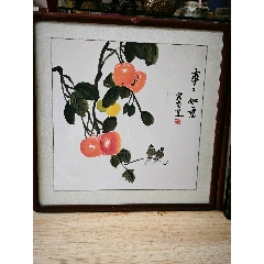 事事如意水墨画_花鸟国画原作_作品欣赏_收藏价值_7788书法收藏